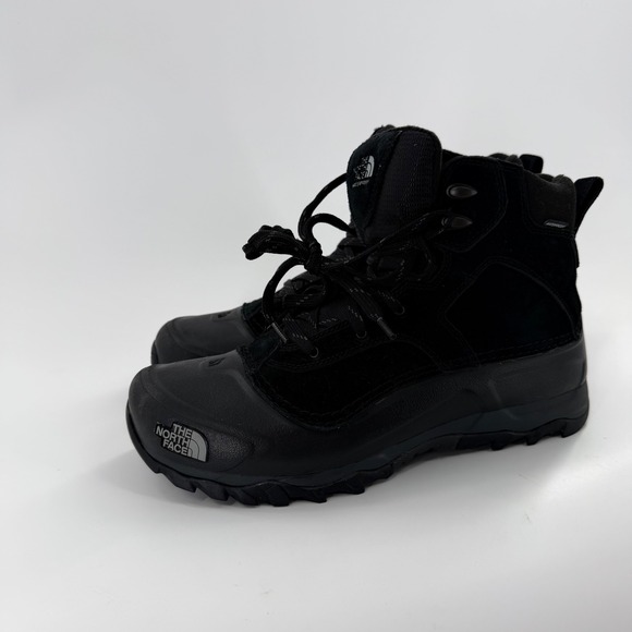 The North Face Chilkat V 400 Waterproof Winter Boots Mens Black Suede Insulated‎ main image 8